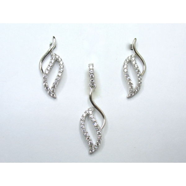 Sada s bílými kameny