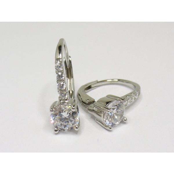 Stříbrné náušnice