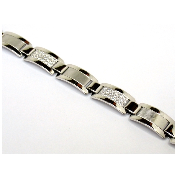 Bílé zlato-náramek