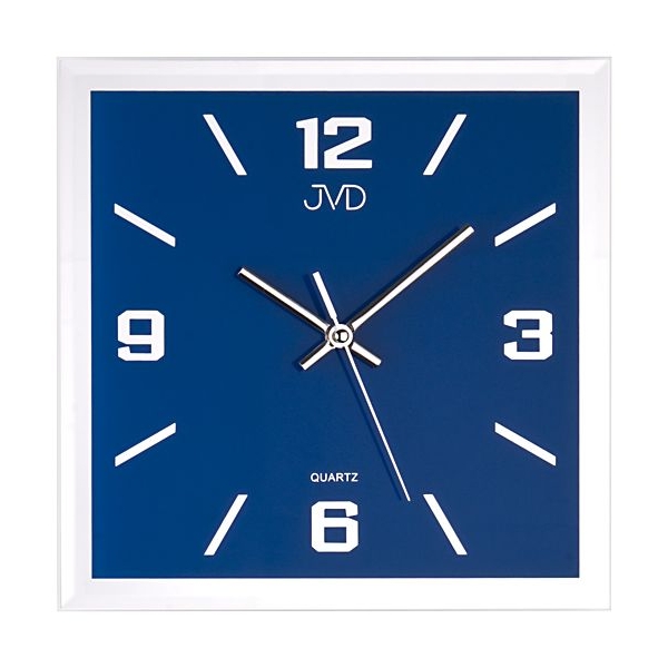 Skleněné hodiny JVD