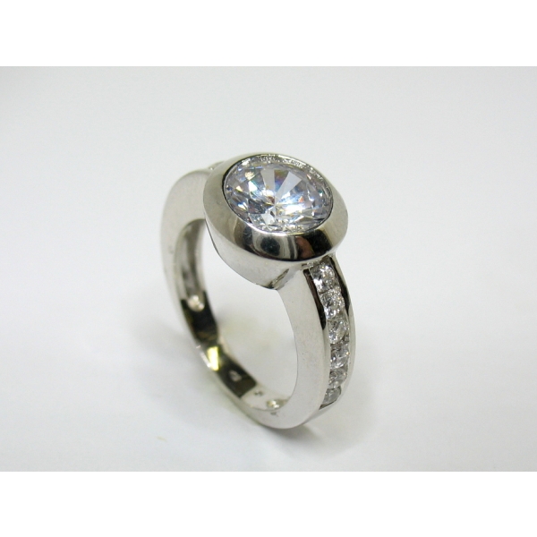 Stříbrný prsten 36839