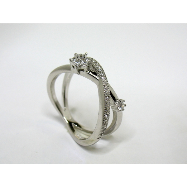 Stříbrný prsten 36838