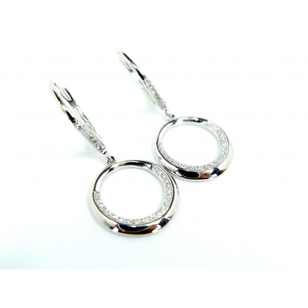 náušnice s brilianty b-36954