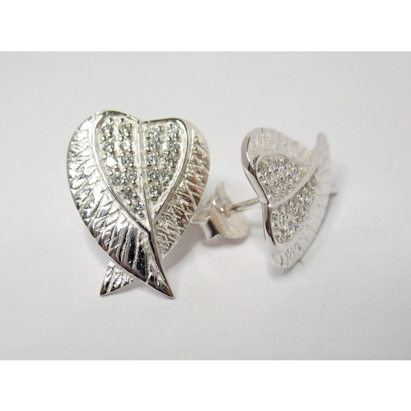 Náušnice andělská křídla