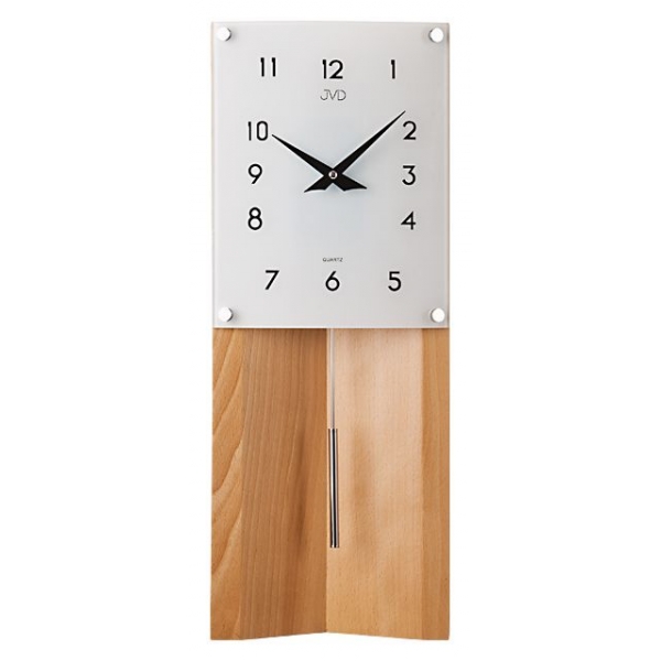 dřevěné hodiny JVD