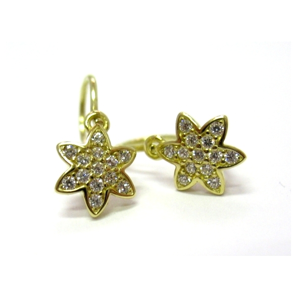 Dětské náušnice hvězdičky