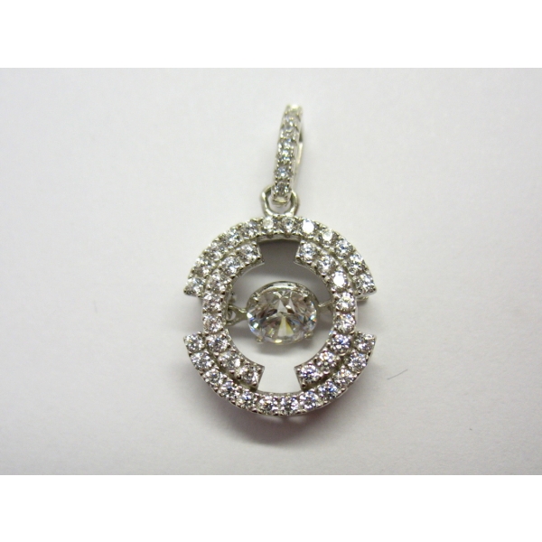 přívěšek se zirkony