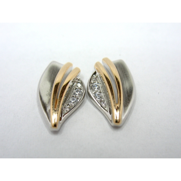 Náušnice se zirkony 37341