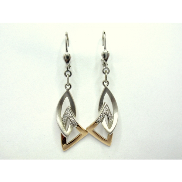 náušnice se zirkony 37335