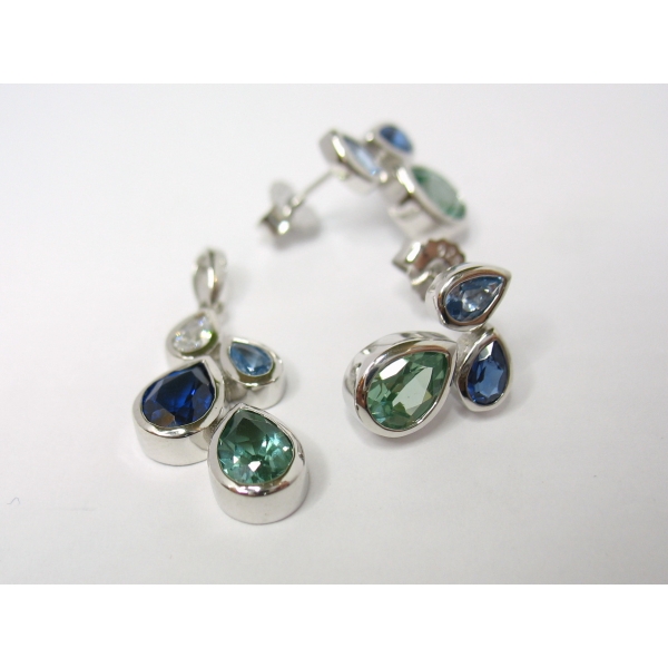 Přívěšek s barevnými zirkony