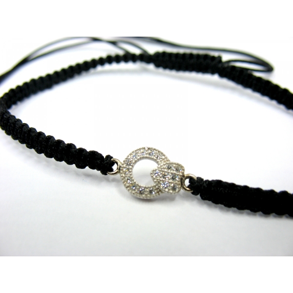 náramek se šňůrkou - štěstí