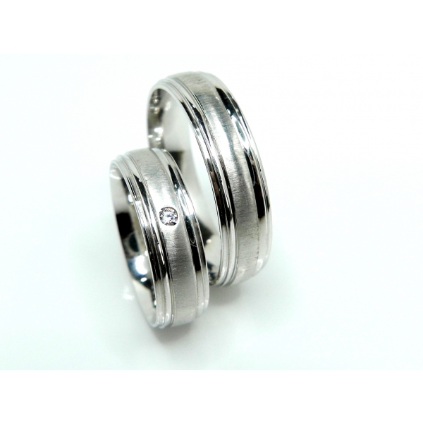 snubní prsteny l -207/ag