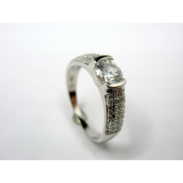 Prsten se zirkony b 38731