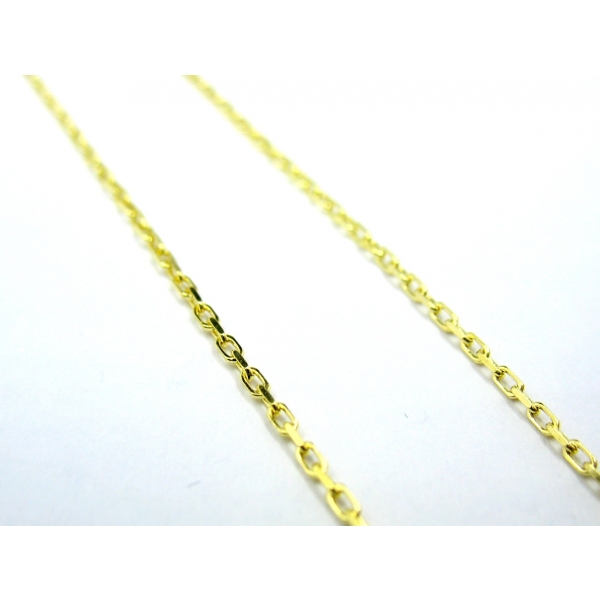 pozlacený řetízek 50134