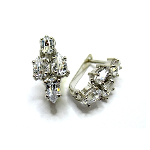 zlaté náušnice b-35547.