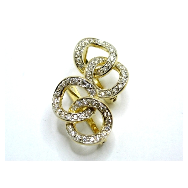 zlaté náušnice b-34477