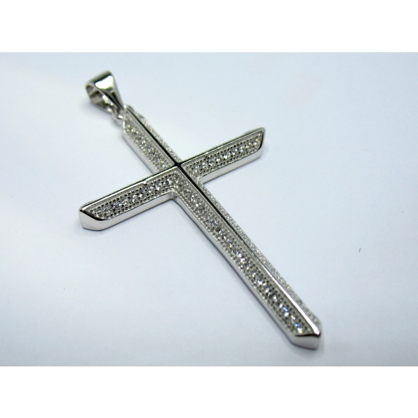 Křížek se zirkony B-39229