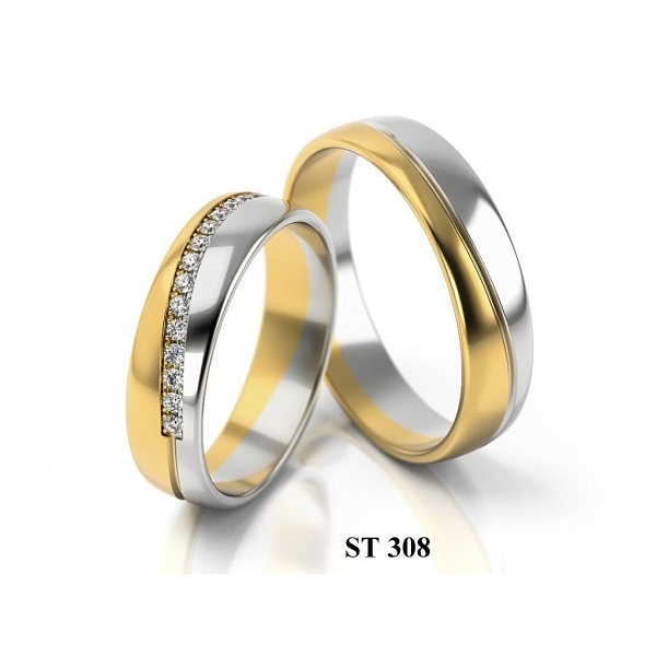 Snubní prsteny ST 308
