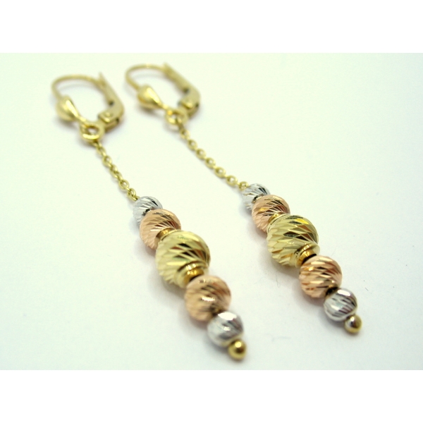 Zlaté náušnice B-37262