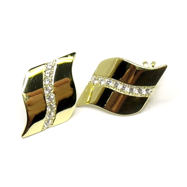 zlaté náušnice 25*