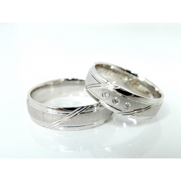 snubní prsteny f-8536/b/ag