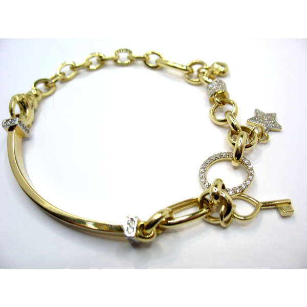 zlatý náramek b 39531