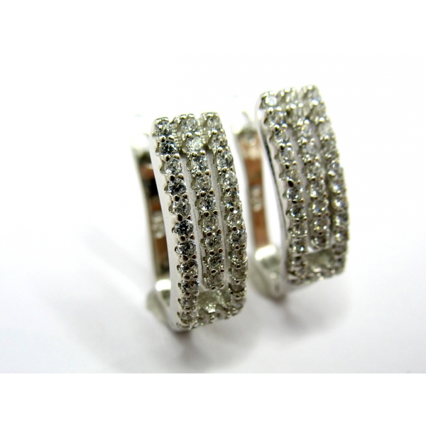 Stříbrné náušnice b 39639