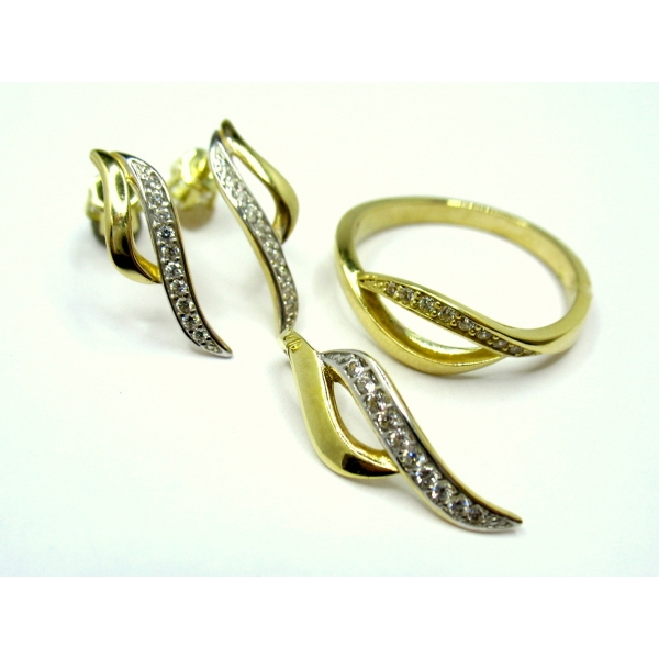 Souprava se zirkony b 33995