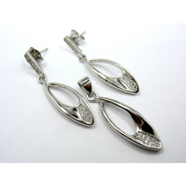 stříbrná souprava b 39686