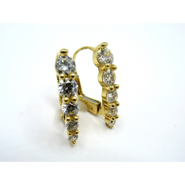 zlaté náušnice b 38268