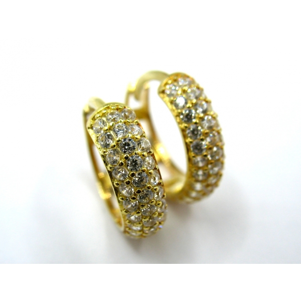 zlaté náušnice b 40263