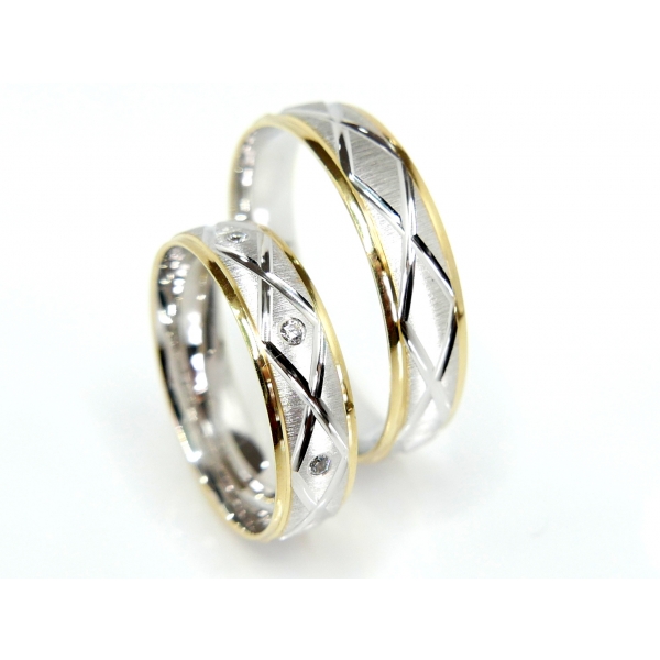 snubní prsteny c-1041/ag