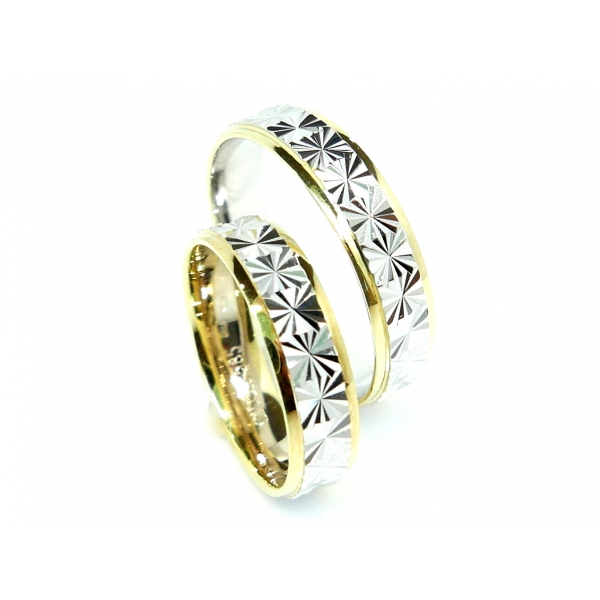 snubní prsteny c-1052/ag