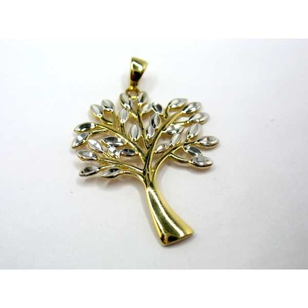 zlatý přívěšek strom B 40846