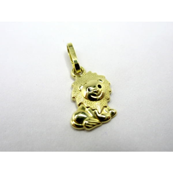zlatý přívěšek lvíček B 40839