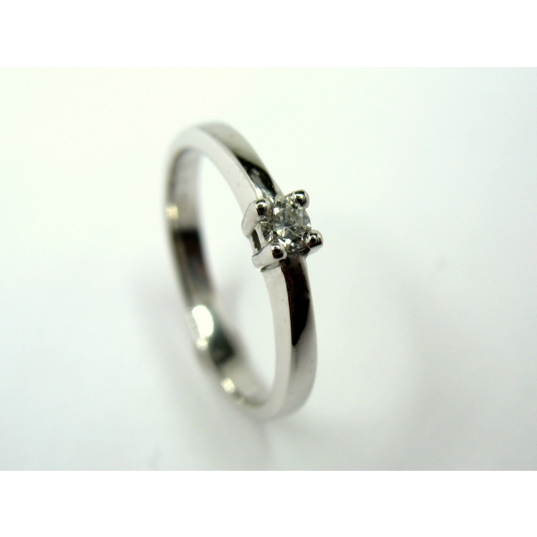 zlatý prsten s briliantem b 40941