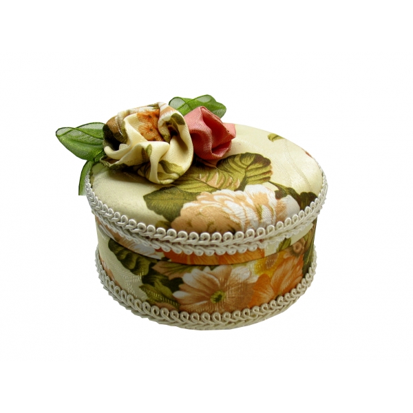 šperkovnice s květy