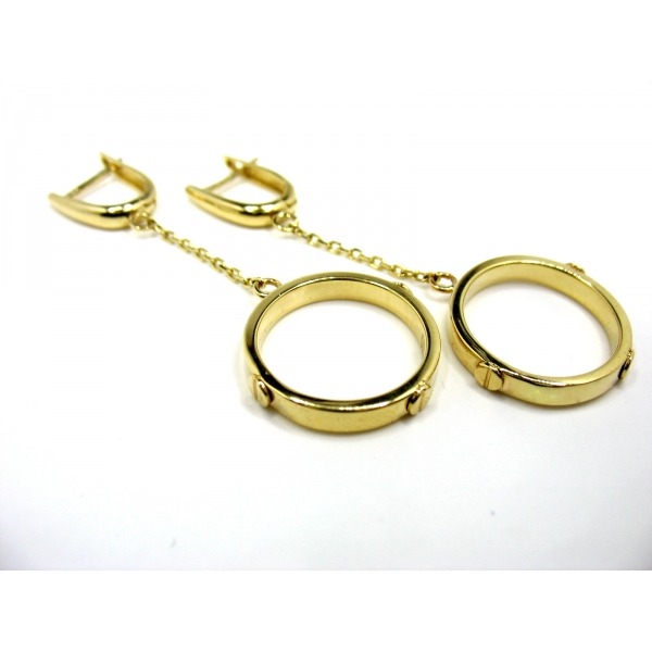 zlaté náušnice b 41203