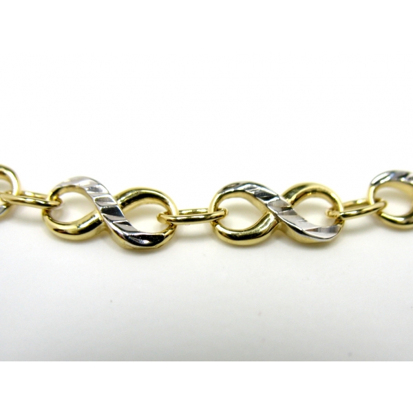 zlatý náramek b 41218