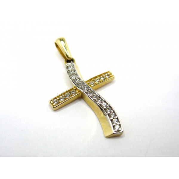 zlatý křížek b 41463