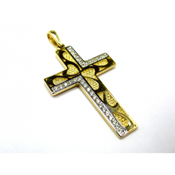 zlatý kříž b 41465