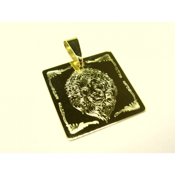 zlatá destička lev