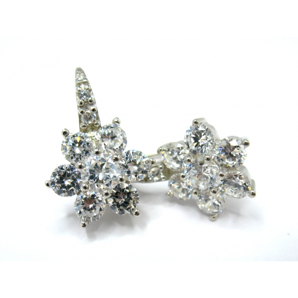 stříbrné náušnice b 41560