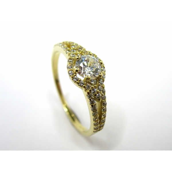 zlatý prsten  b 41682