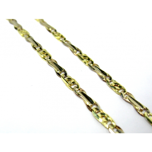 zlatý řetízek b-41728