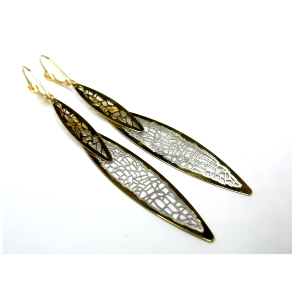 zlaté náušnice 63