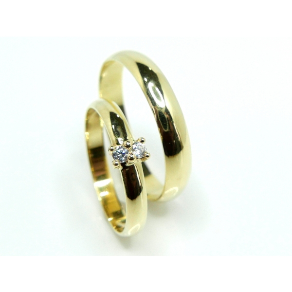 snubní prsteny l-244