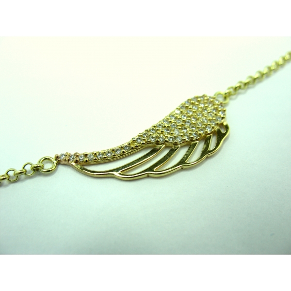 náramek s křídlem