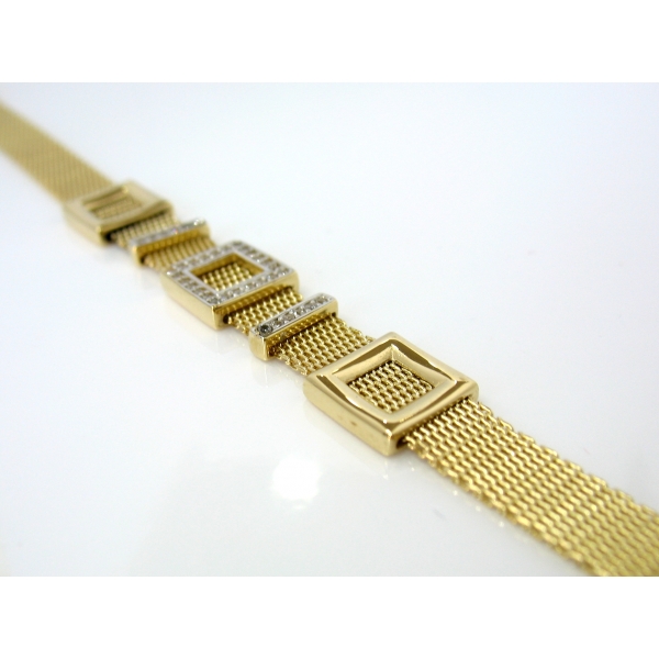 Zlatý náramek B-42213