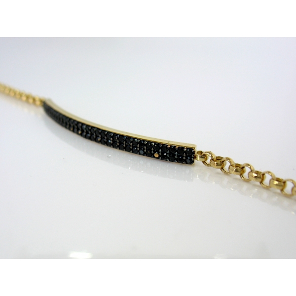 Zlatý náramek B-42214